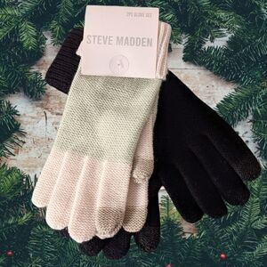 Nwt STEVE MADDEN gloves pack of 2 pairs @i